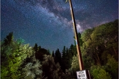 High Water Mark of the South Fork Eel River from Dec. 1964.