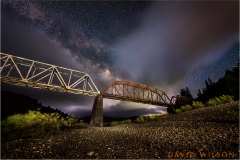 The old South Fork Bridge